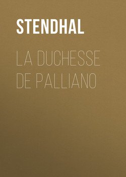 La Duchesse De Palliano