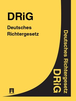 Deutsches Richtergesetz – DRiG