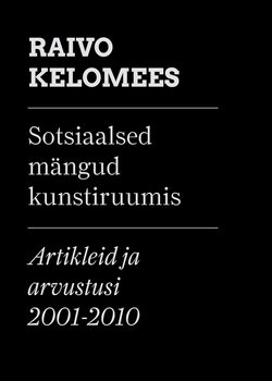 Sotsiaalsed mängud kunstiruumis