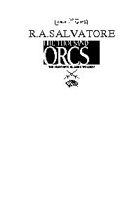 Hunter`s Blade 1: The Thousand Orcs