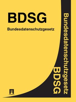 Bundesdatenschutzgesetz – BDSG