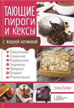 Тающие пироги и кексы с жидкой начинкой. Шоколадные, сливочные, карамельные, творожные, ореховые, ягодные, мармеладные