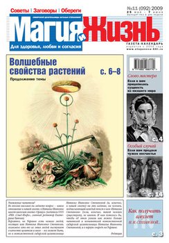 Магия и жизнь. Газета сибирской целительницы Натальи Степановой №11 2009