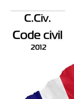 C. Civ. Code civil 2012