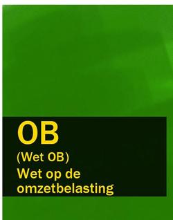 Wet op de omzetbelasting – OB