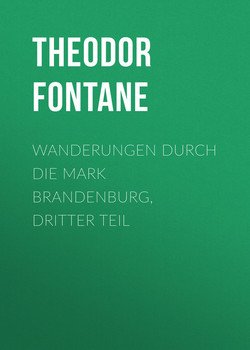 Wanderungen durch die Mark Brandenburg, Dritter Teil