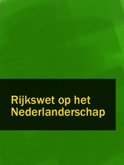 Rijkswet op het Nederlanderschap