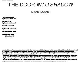 The Door Into Shadow