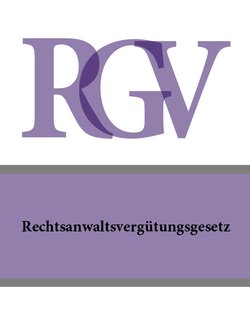 Rechtsanwaltsvergutungsgesetz – RVG