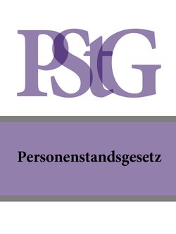 Personenstandsgesetz – PStG