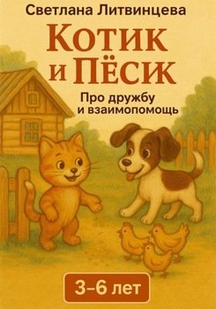 Котик и песик. О дружбе и взаимопомощи