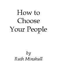 How to choose your people