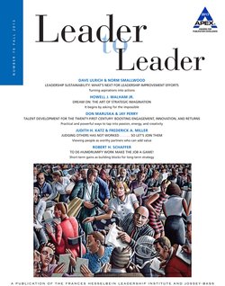 Leader to Leader , Volume 70, Fall 2013