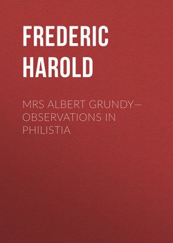 Mrs Albert Grundy—Observations in Philistia