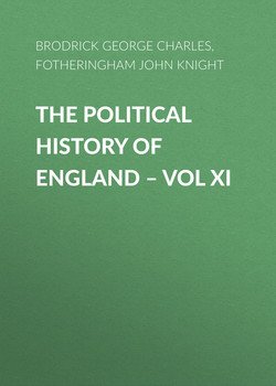 The Political History of England – Vol XI