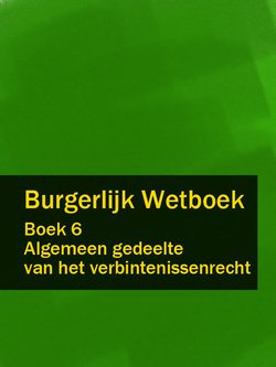 Burgerlijk Wetboek boek 6