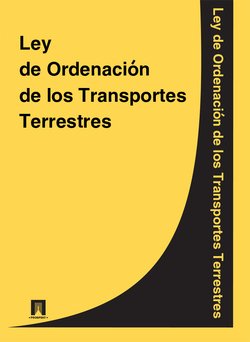 Ley de Ordenacion de los Transportes Terrestres