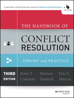 The Handbook of Conflict Resolution. Theory and Practice