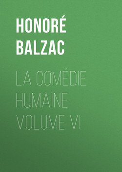 La Comédie humaine volume VI