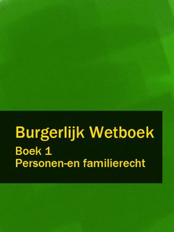 Burgerlijk Wetboek boek 1