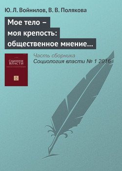 Мое тело – моя крепость: общественное мнение о биомедицинских технологиях