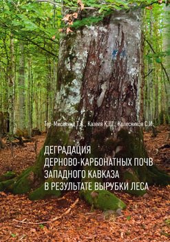 Деградация дерново-карбонатных почв Западного Кавказа в результате вырубки леса