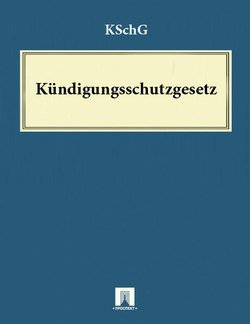 Kündigungsschutzgesetz – KSchG