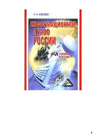 Информационное право России