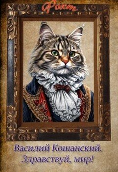 Василий Кошанский. Здравствуй, мир!