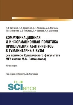 Коммуникационная и информационная политика привлечения абитуриентов в гуманитарные вузы