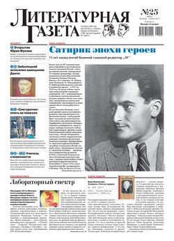 Литературная газета №25 2017
