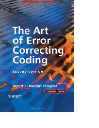 The art of error correcting coding