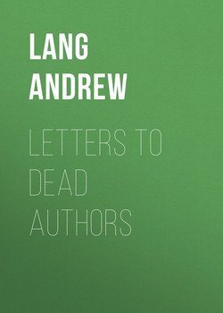 Letters to Dead Authors