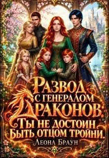 Развод с генералом драконов. Ты не достоин быть отцом тройни