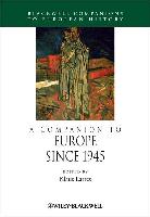 A companion to Europe since 1945
