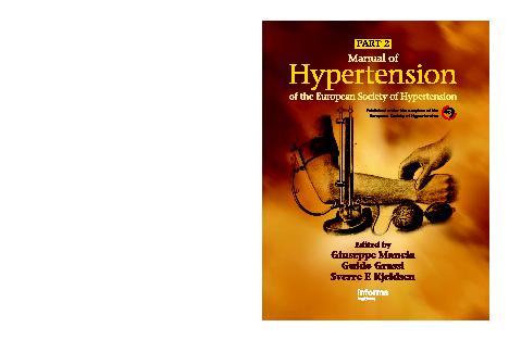 Manual of Hypertension of The European Society of Hypertension, v2