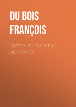 Glossaire du patois normand