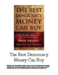 The Best Democracy Money Can Buy