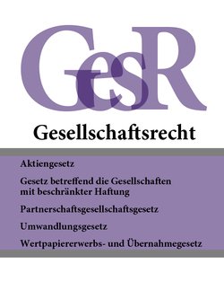 Gesellschaftsrecht – GesR