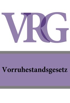 Vorruhestandsgesetz – VRG