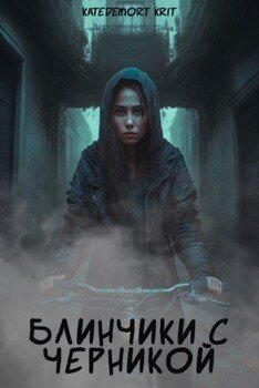 Блинчики с черникой