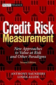 Credit Risk Measurement. New Approaches to Value at Risk and Other Paradigms