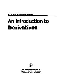 Reuters. Деривативы. Курс для начинающих