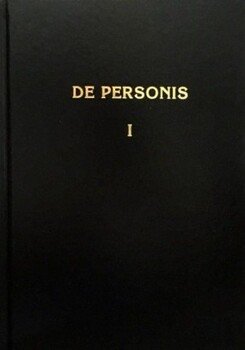 De Personae / О Личностях. Том I
