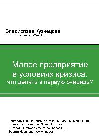 Малое предприятие в условиях кризиса
